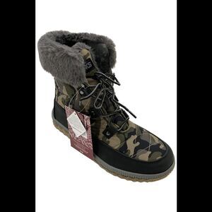 MUK LUKS Women's Winnie Waverly Boots Camo - Medium